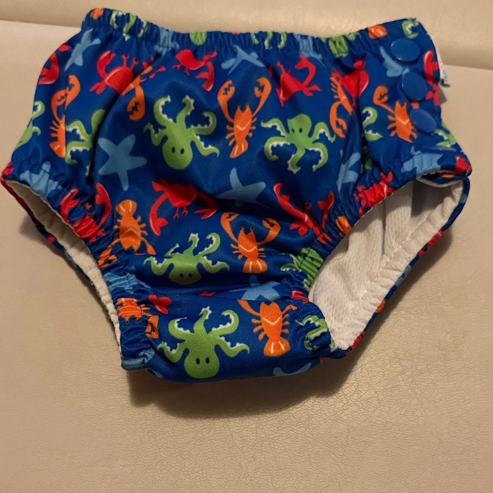 Iplay Snap Button Baby Swim Diaper 6m